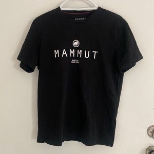 Mens Mammut black t shirt size medium